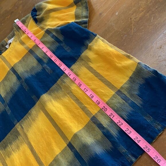 Loft Short Sleeve Blouse Top Shirt Sz Medium - Picture 8 of 9